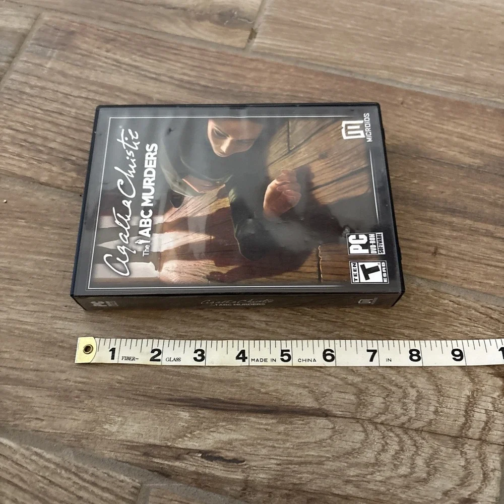 Agatha Christie The ABC Murders‎ Windows DVD PC XP Vista 7 8 10
